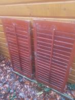 Raamluiken (4 stuks) - Opknapbeurt Nodig, Doe-het-zelf en Verbouw, Deuren en Horren, Ophalen, Gebruikt, Minder dan 80 cm, Overige typen