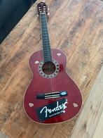 Rode Klassieke Gitaar, Ophalen of Verzenden, Zo goed als nieuw, Klassieke of Spaanse gitaar