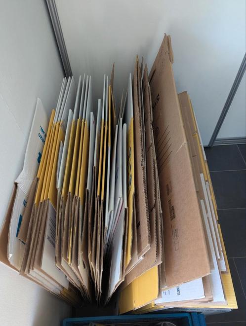 +/- 30 verhuisdozen 50L gratis af te halen, Doe-het-zelf en Verbouw, Kratten en Dozen, Zo goed als nieuw, Doos, 35 tot 50 cm, Minder dan 40 cm