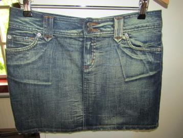 D617 Massimo Dutti mt 38 denim rok spijkerrok  beschikbaar voor biedingen
