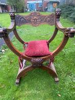 Houten Ridderstoel, Antiek en Kunst, Antiek | Meubels | Stoelen en Banken, Ophalen
