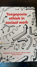 Toegepaste ethiek in sociaal werk hbo, Ophalen of Verzenden, Nieuw, Stephanie van der Corput