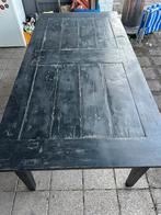 Tuintafel, Tuin en Terras, Tuintafels, Ophalen, Gebruikt, Rechthoekig, Hout