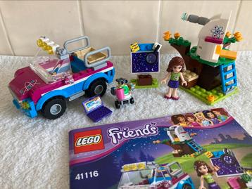 ALS NIEUW Lego Friends 41116 Olivia’s Onderzoeksvoertuig