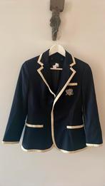 Vintage wollen blazer/colbert van Ralph Lauren, Kleding | Dames, Jasjes, Kostuums en Pakken, Blauw, Ophalen of Verzenden, Zo goed als nieuw