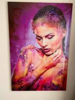 Glas schilderij, Ophalen