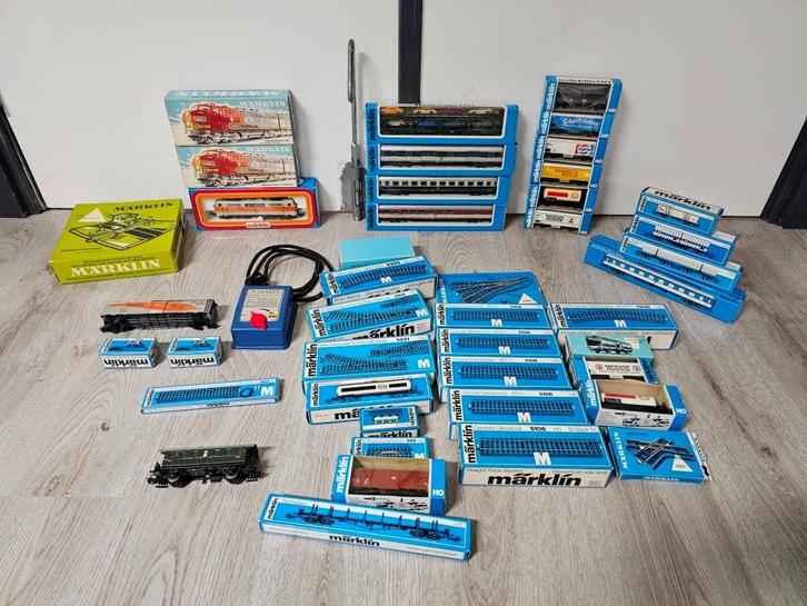 Grote partij Marklin ZGAN!, Hobby en Vrije tijd, Modeltreinen | H0, Zo goed als nieuw, Wagon, Wisselstroom, Märklin, Ophalen