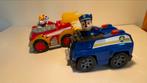 Paw Patrol Chase cruiser en brandweerwagen, Ophalen of Verzenden, Gebruikt