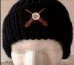 Marine Hand-Gebreide Wintermuts  KOOPVAARDIJ KANONNIER, Verzenden, Marine, Nederland, Helm of Baret
