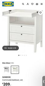 Commode/ladekast wit, Kinderen en Baby's, Kinderkamer | Commodes en Kasten, Ophalen of Verzenden, Zo goed als nieuw, 50 tot 70 cm