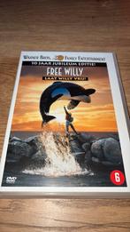 Free Willy / Laat Willy Vrij. 10 jaar jubileum editie., Cd's en Dvd's, Dvd's | Kinderen en Jeugd, Ophalen of Verzenden, Zo goed als nieuw