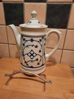 Bavaria Saks koffie pot nette staat blauwe /wit, Antiek en Kunst, Ophalen of Verzenden