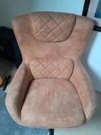 Rose/taupe fauteuil met stiksel, Ophalen