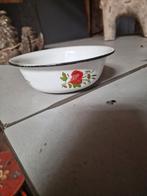 Emaille schaaltje met rozen, Antiek en Kunst, Ophalen