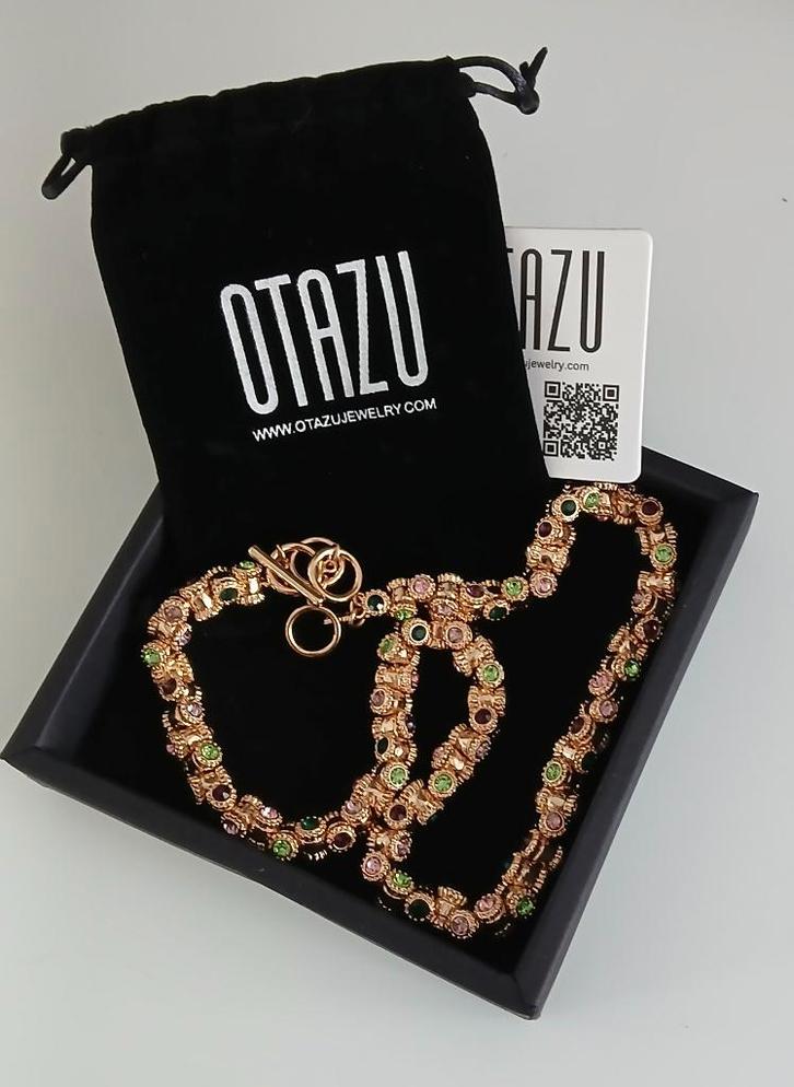 Ketting, Sieraden, Tassen en Uiterlijk, Kettingen, Nieuw, Overige materialen, Goud, Verzenden