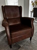 Twee fauteuil’s, Huis en Inrichting, Fauteuils, Ophalen of Verzenden, Zo goed als nieuw, 50 tot 75 cm, Leer
