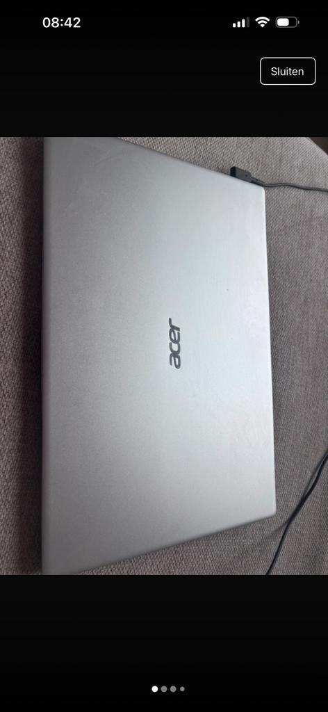 Acer swift 1 laptop, Computers en Software, Windows Laptops, Zo goed als nieuw, 14 inch, 2 tot 3 Ghz, 4 GB, Qwerty, Ophalen