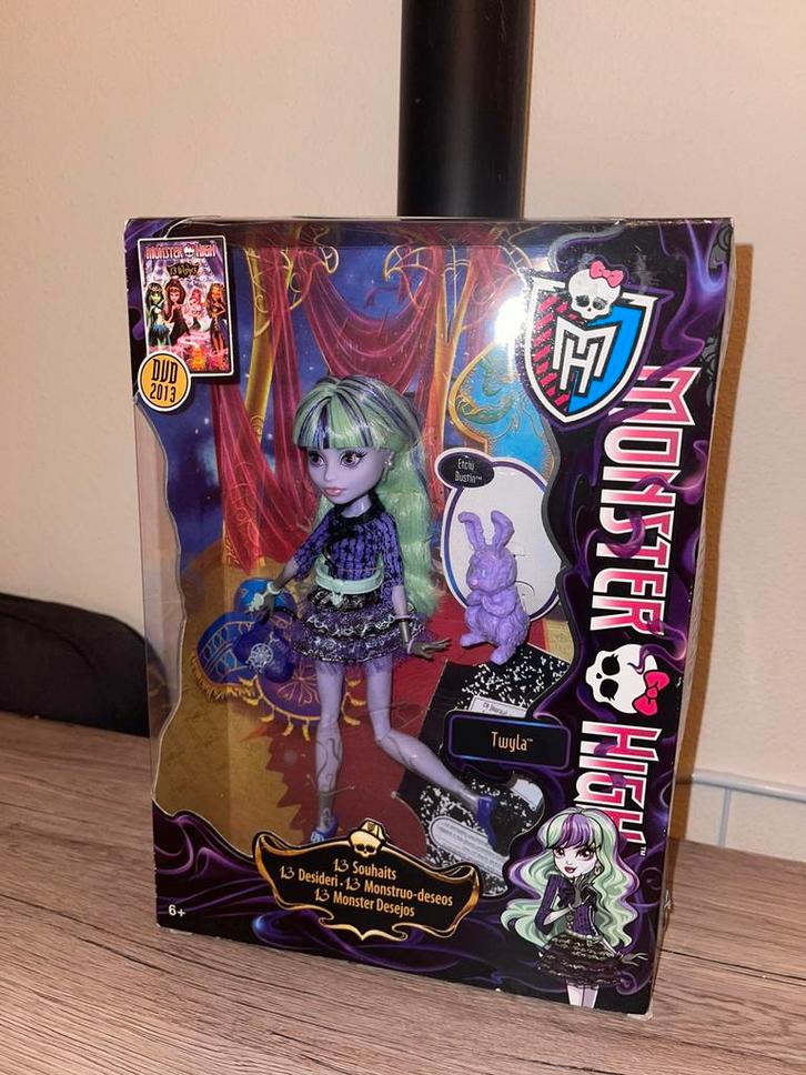 Monster high Twyla, Verzamelen, Poppen, Zo goed als nieuw, Pop, Ophalen of Verzenden