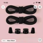 Elastische schoenveters ca. 94-114 cm # Nieuw # per paar:, Ophalen of Verzenden, Nieuw, Zwart