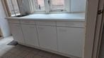 Keukenblok wit niet te duur, Huis en Inrichting, Keuken | Complete keukens, Ophalen, Gebruikt, Wit, Enkelwandige keuken