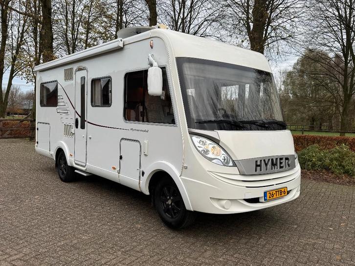 Hymer B554, EP levelsysteem, Automaat, Schotel, Euro 5, 2012, Caravans en Kamperen, Campers, Particulier, tot en met 4, Integraal