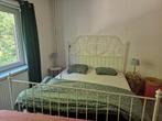 Metalen bedframe Leirvik van Ikea, Ophalen, Gebruikt, Tweepersoons, 200 cm