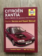 Haynes Manual Citroen Xantia 1993-1998, Ophalen of Verzenden