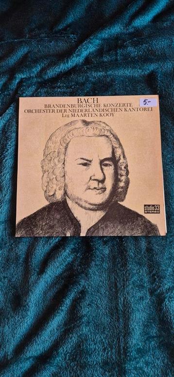 Bach - Brandenburgische Konzerte - dubbel LP beschikbaar voor biedingen