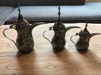 Antieke Arabische dallah koffiekan koffie pot Saoudi Arabië, Antiek en Kunst, Antiek | Koper en Brons, Ophalen of Verzenden