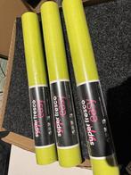 3 Rollen Super Fresco Behang - Lime Groen, Ophalen of Verzenden, Minder dan 10 m², Groen