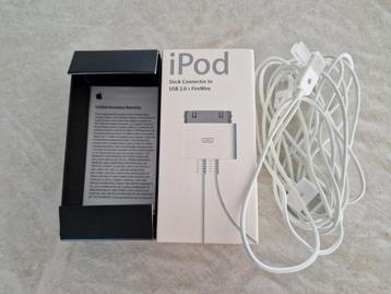 Apple Ipod dock connector to usb 2.0 + FireWire beschikbaar voor biedingen