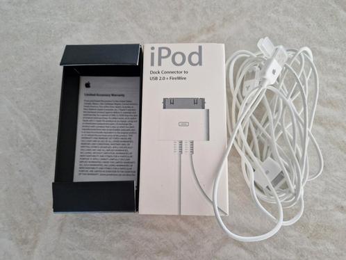 Apple Ipod dock connector to usb 2.0 + FireWire, Audio, Tv en Foto, Mp3-spelers | Accessoires | Apple iPod, Zo goed als nieuw