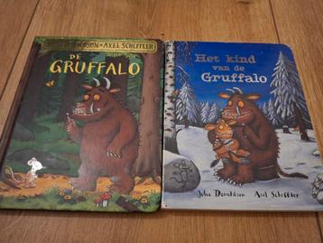 Gruffalo en kind van de Gruffalo 2x boek. 2 voor 12,- beschikbaar voor biedingen