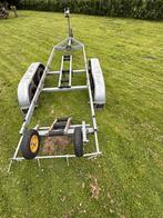 Pega st2000/600 boottrailer 2x 1350kg assen, Watersport en Boten, Boottrailers, Ophalen, Gebruikt, 1500 tot 3000 kg, Sloepentrailer