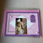 Trouwkaart paars / roze, Ophalen of Verzenden, Zo goed als nieuw, Overige thema's