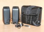 Logitech's S-150 2.0-stereo speaker systeem speakerset tasje, Ophalen of Verzenden, Gebruikt, Audiokanaal 2, Logitech