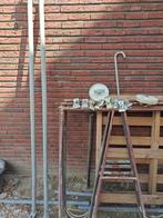 Bouw hek bouwhek bouwhekken hekken onderdelen, Ophalen of Verzenden, Zo goed als nieuw, IJzer