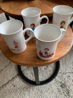 Douwe Egberts Pluk v/ d Petteflet bekers, 4 stuks, Ophalen of Verzenden, Zo goed als nieuw, Overige stijlen, Kop(pen) en/of Schotel(s)
