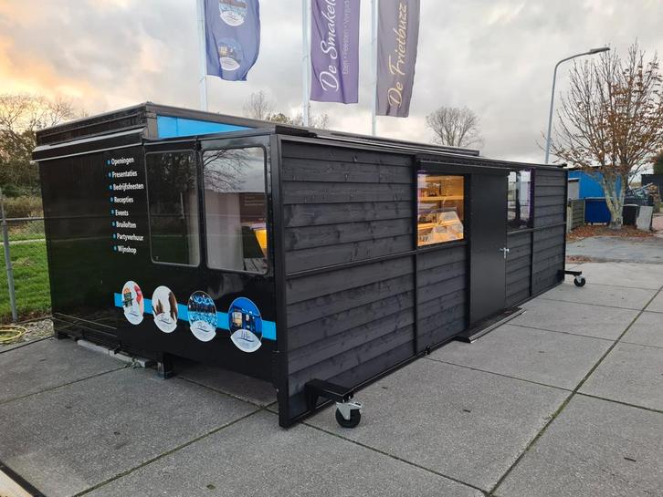 In nieuwstaat unieke Foodtruck / Verkoopwagen - Hydraulisch, Zakelijke goederen, Partijgoederen en Retail | Verkoopwagens, Ophalen