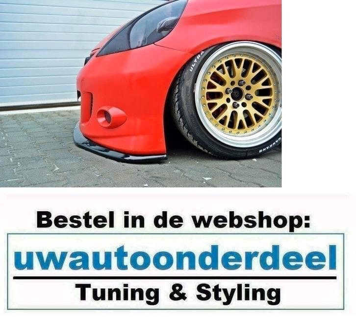Maxton Design Spoiler Lip Splitter Voor Honda Jazz, Auto diversen, Tuning en Styling, Ophalen of Verzenden
