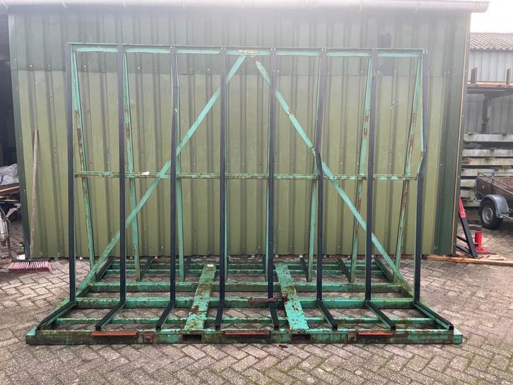 Glas bok glas resteel kozijnen bok, Doe-het-zelf en Verbouw, Metalen, Gebruikt, IJzer, Ophalen of Verzenden