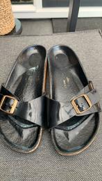 Birkenstock Madrid 37, Ophalen of Verzenden, Gedragen, Zwart