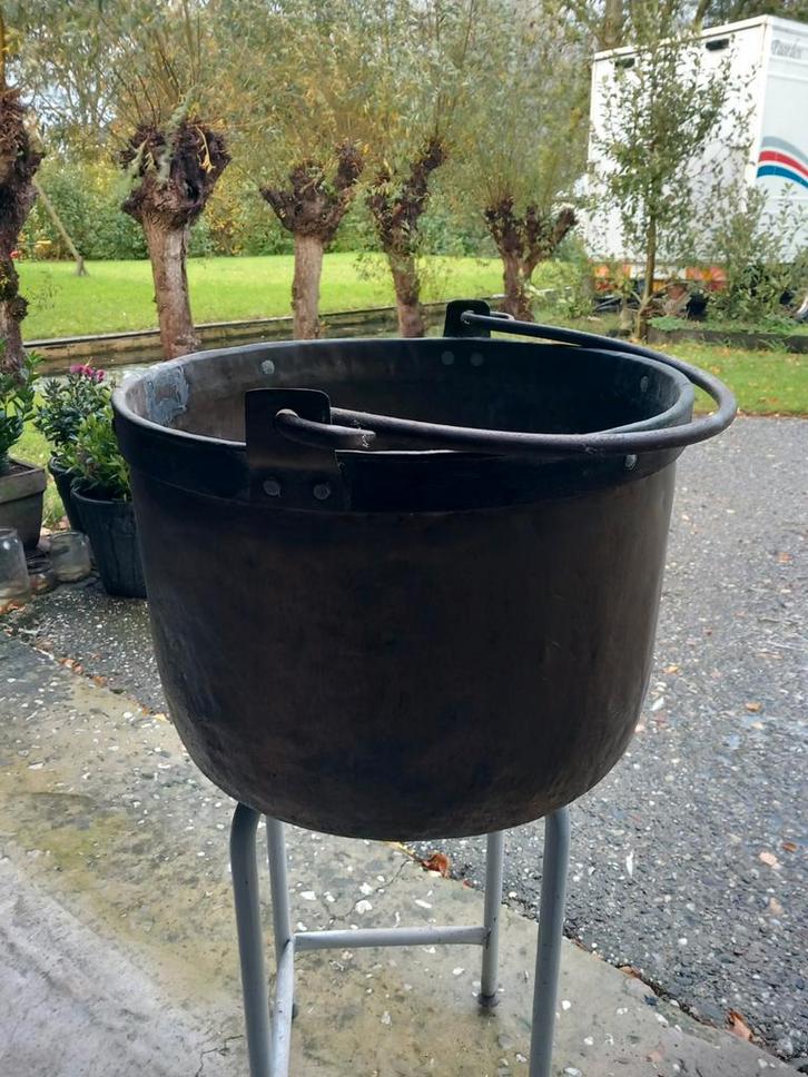 Oude Koperen Ketel, Antiek en Kunst, Antiek | Koper en Brons, Ophalen