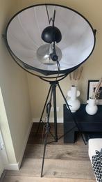 Staande lamp - Vloerlamp - Studiolamp - Spot - Vintage, Huis en Inrichting, Lampen | Vloerlampen, 150 tot 200 cm, Gebruikt, Metaal