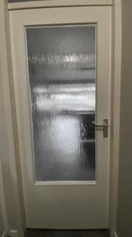 Nette opdek Binnendeuren Rechts draaiend, Doe-het-zelf en Verbouw, Deuren en Horren, Ophalen, Binnendeur, 200 tot 215 cm, Glas