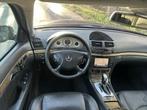 Mercedes-benz E-klasse Combi 500 Elegance gas G3 leder navi, Auto's, Mercedes-Benz, Automaat, Navigatiesysteem, Gebruikt, Zwart