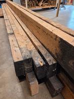 16x balken 168x67x5000 vuren/grenen geïmpregneerd, Doe-het-zelf en Verbouw, Hout en Planken, Gebruikt, Balk, Vuren, Ophalen