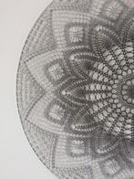 Mandala, Gracious Grey, 100 cm, raamhanger/muurhanger, Ophalen, Nieuw