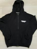 Racoon Zip Hooded Sweater met Capuchon, Maat 52/54 (L), Verzenden, Zwart, Hanes
