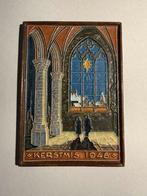 Cloisonne Tegel Porceleyne Fles Kerstmis 1948, Ophalen of Verzenden